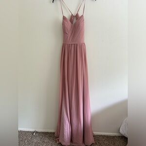 Dusty Rose Bridesmaid dress